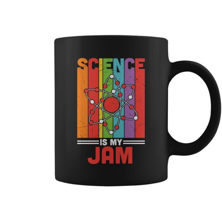 Science Is My Jam Proud Teacher Quote Graphic Shirt Coffee Mug