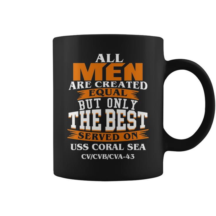 Served On Uss Coral Sea Cv  Coffee Mug