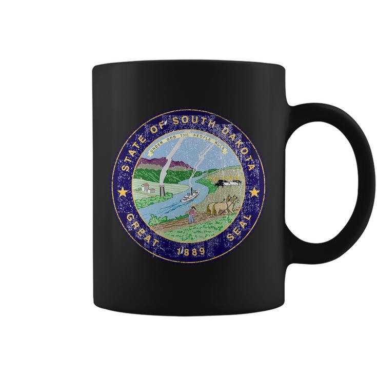 South Dakota Seal Tshirt Coffee Mug