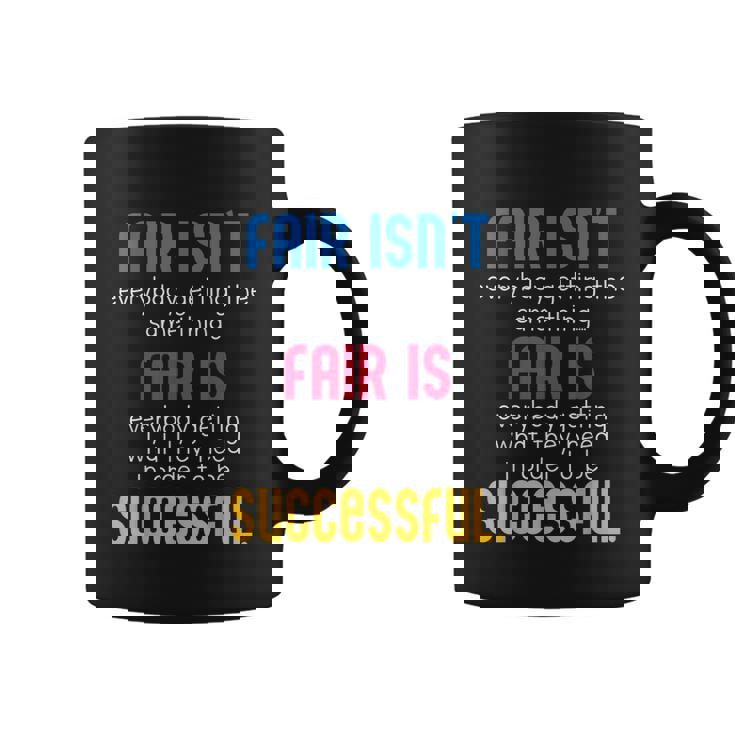 Special Education Teacher Fair Is School Sped Teacher Coffee Mug