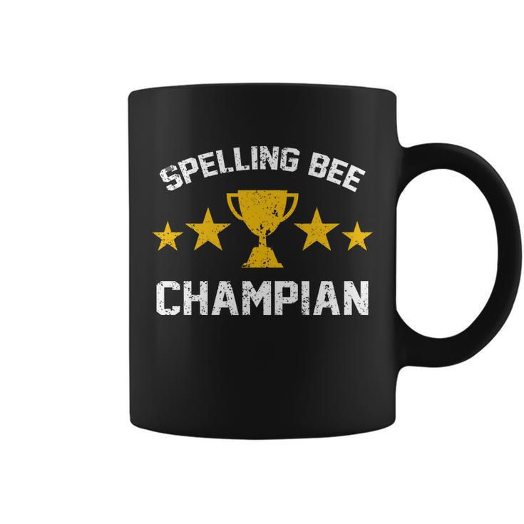 Spelling Bee Champian Funny Coffee Mug