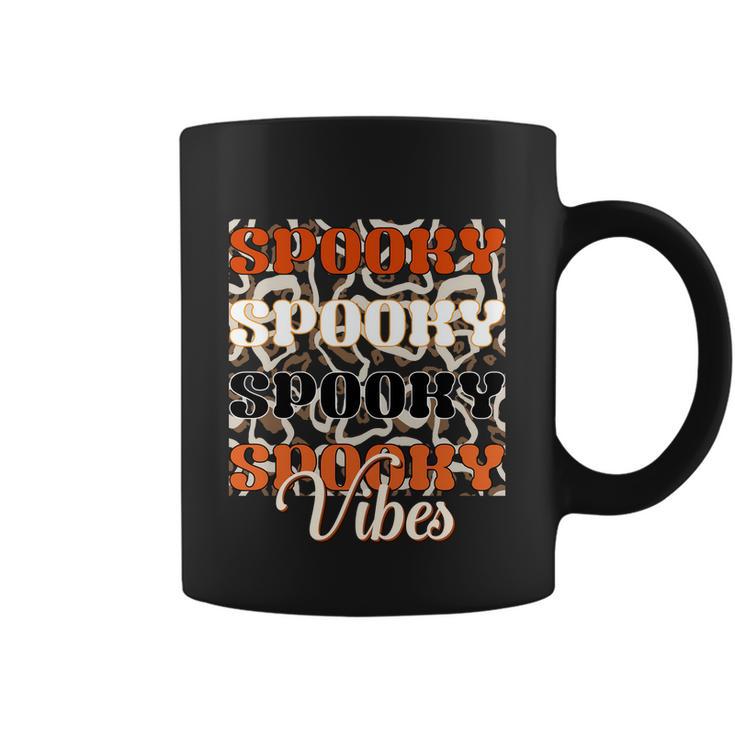 Spooky Spooky Spooky Spooky Vibes Halloween Quote V2 Coffee Mug