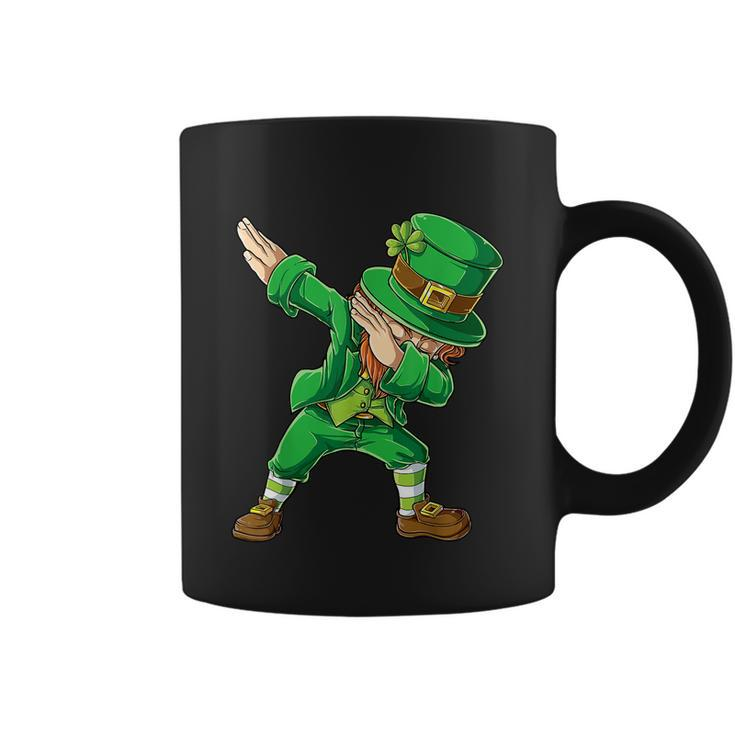 St Patricks Day Dabbing Leprechaun Boys Kids Men Dab Youth Coffee Mug
