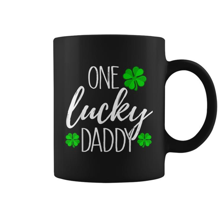 St Patricks Day One Lucky Dad Tshirt Coffee Mug
