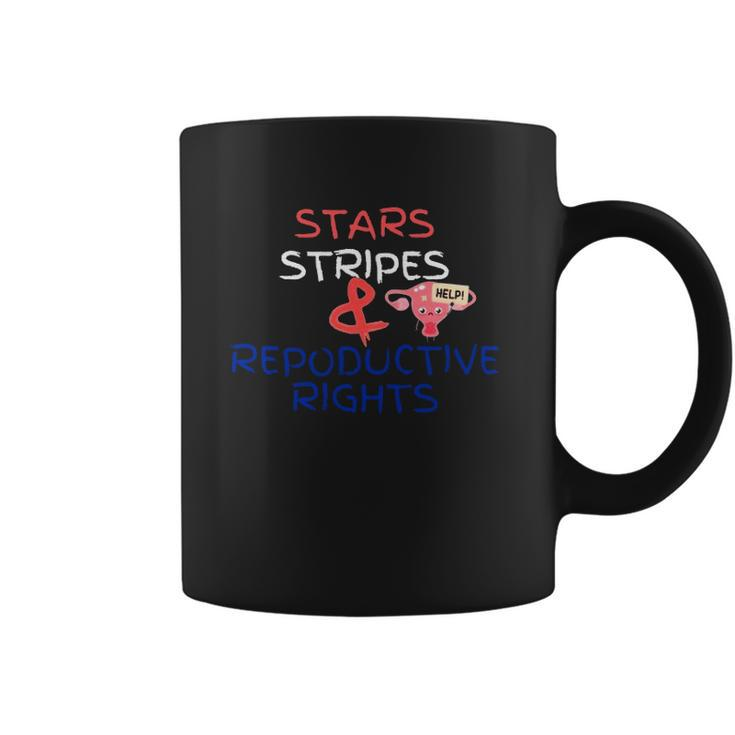 Stars Stripes And Reproductive Rights Roe V Wade Overturn Fight For Women&8217S Rights Coffee Mug