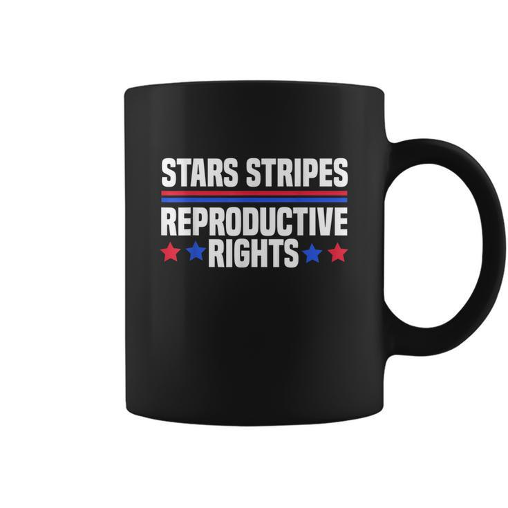 Stars Stripes Reproductive Rights American Flag V4 Coffee Mug