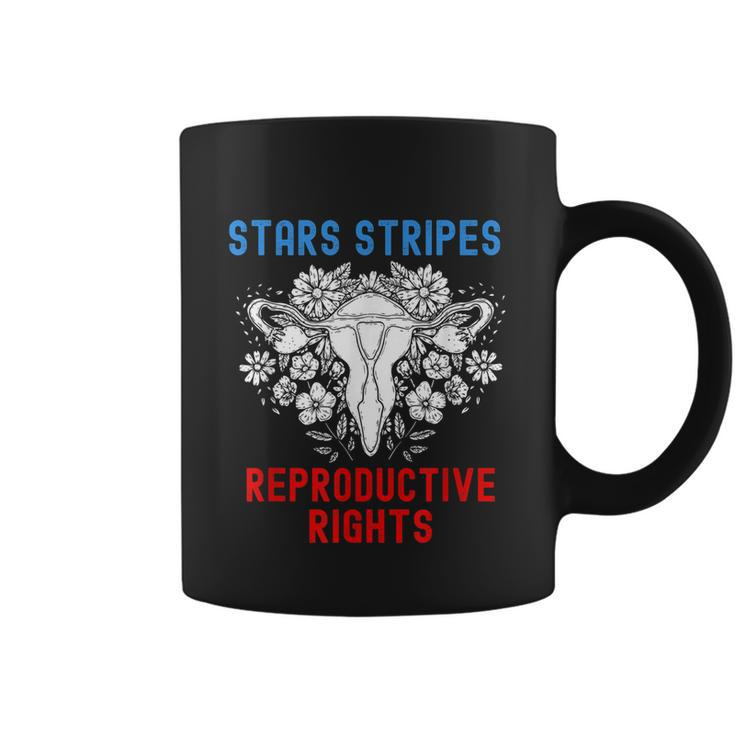 Stars Stripes Reproductive Rights Patriotic 4Th Of July V4 Coffee Mug