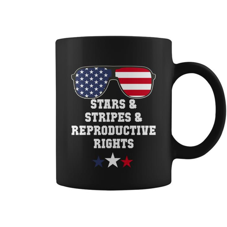 Stars Stripes Reproductive Rights Stars Stripes Sunglasses Gift Coffee Mug