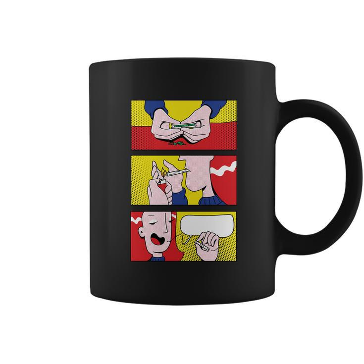 Stoner Comic Tshirt Coffee Mug