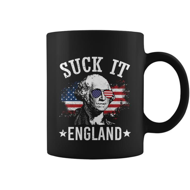 Suck It England Shirt Funny 4Th Of July George Washington Coffee Mug