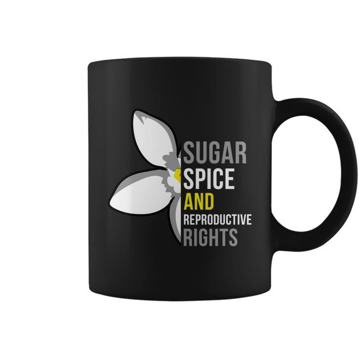 Sugar Spice And Reproductive Rights Funny Gift Coffee Mug
