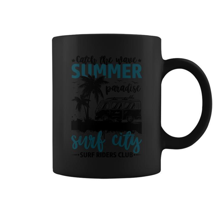 Summer Paradise Surf City Surf Riders Club Surfìng Coffee Mug