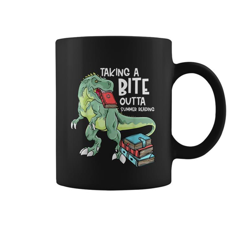 Summer Reading 2022 Oceans Of Possibilities Trex Dinosaur Coffee Mug