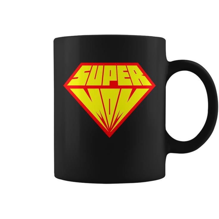 Supermom Super Mom Crest Tshirt Coffee Mug