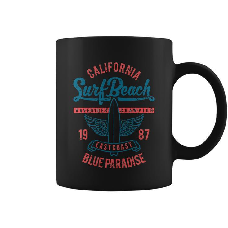 Surf Beach V2 Coffee Mug