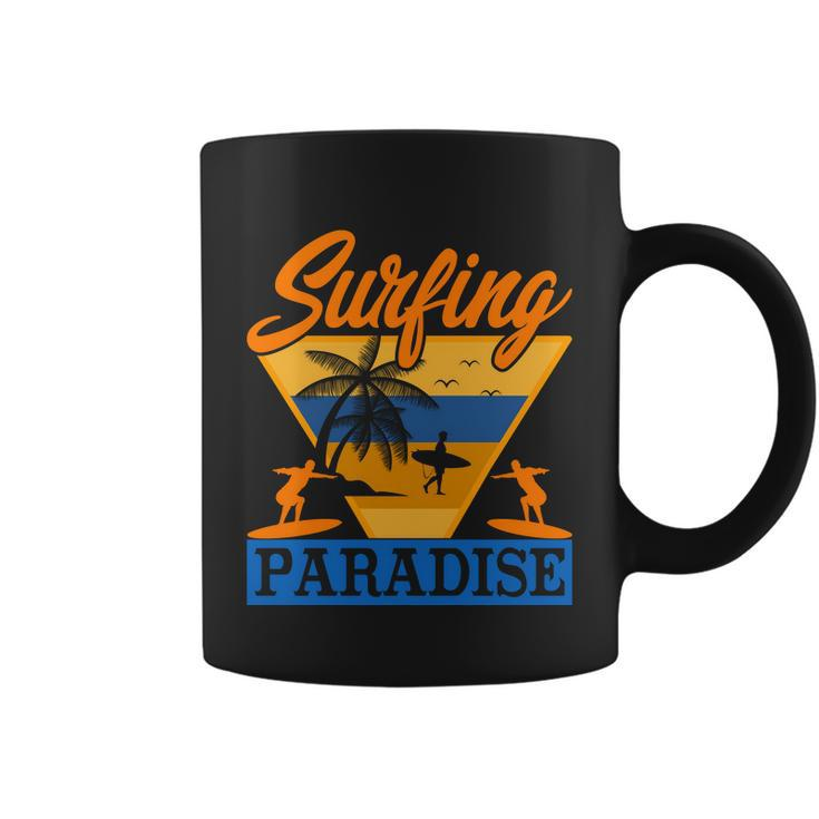 Surfing Paradise Summer Surf Coffee Mug