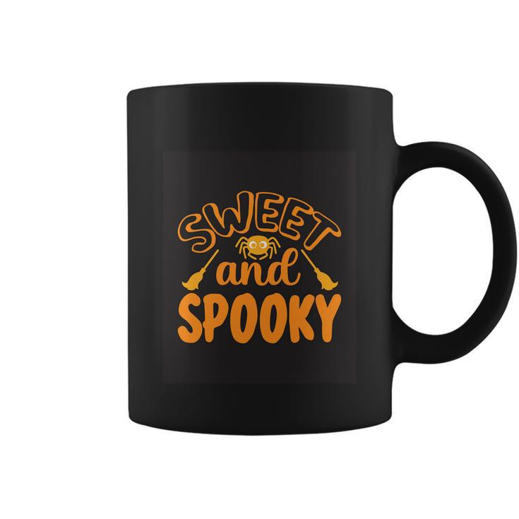 Sweet And Spooky Halloween Quote Coffee Mug