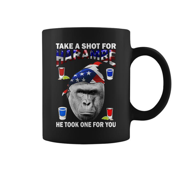 Take A Shot For Harambe Tshirt Coffee Mug