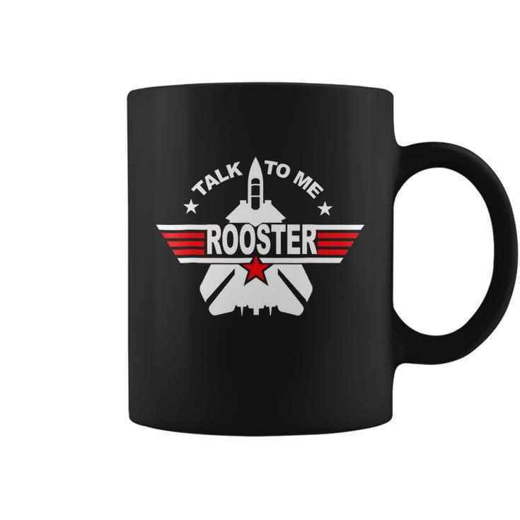 Talk To Me Rooster Funny 80S Talk To Me Rooster Coffee Mug