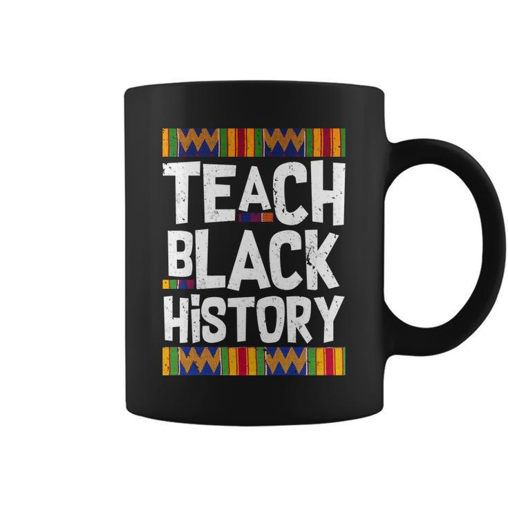 Teach Black History Tshirt Coffee Mug