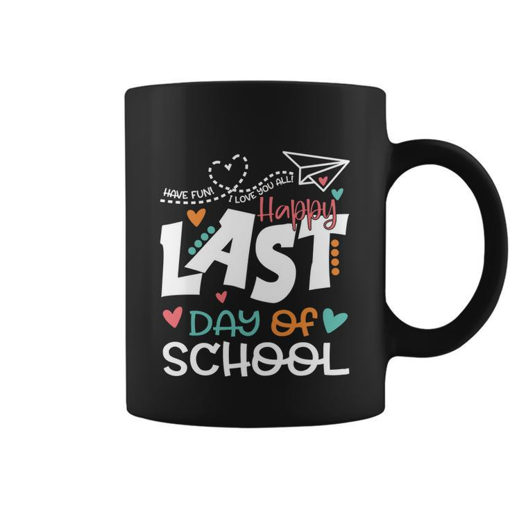 Teachers Kids Graduation Students Happy Last Day Of School Cute Gift Coffee Mug