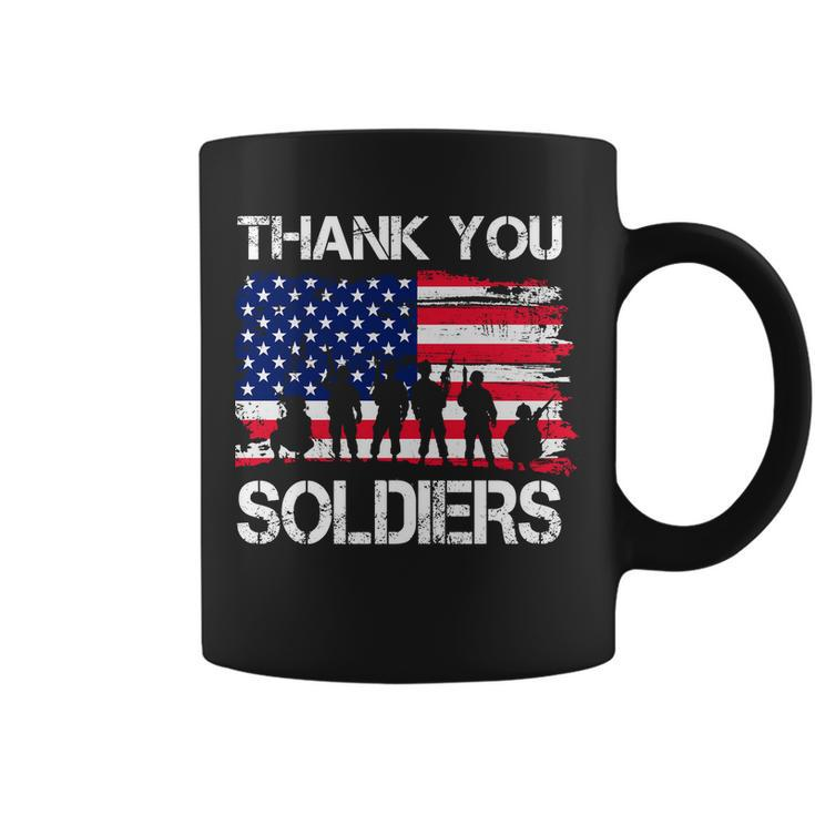 Thank You Soldiers Tshirt Coffee Mug