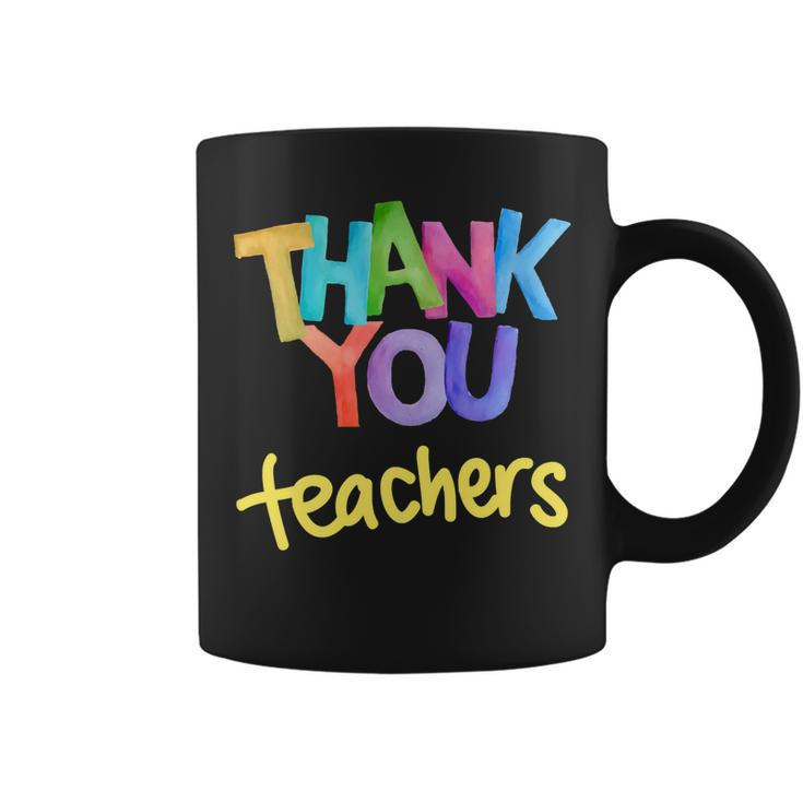 Thank You Teacher Appreciation Graduation Coffee Mug