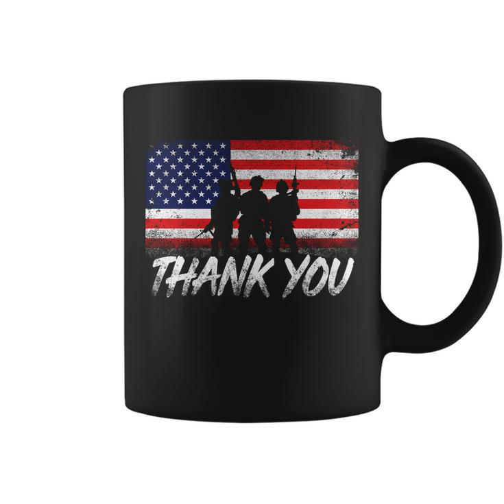 Thank You Usa Troops Coffee Mug