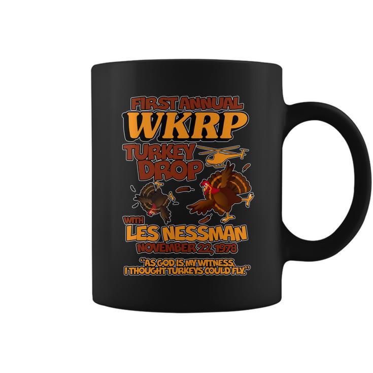 Thanksgiving 1St Annual Wkrp Turkey Drop Tshirt Coffee Mug