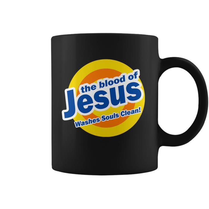 The Blood Of Jesus Washes Souls Clean Coffee Mug
