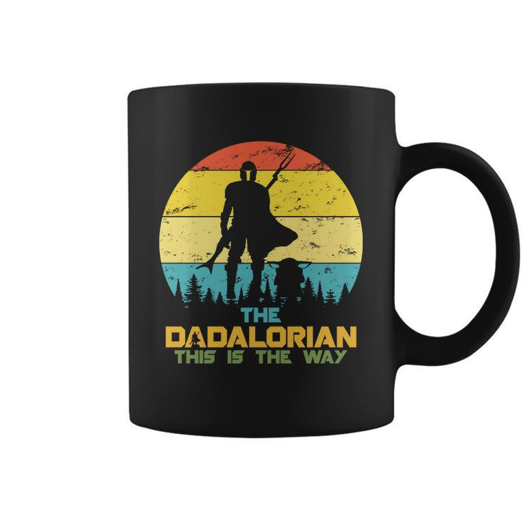 The Dadalorian This Is The Way Funny Dad Movie Spoof Coffee Mug