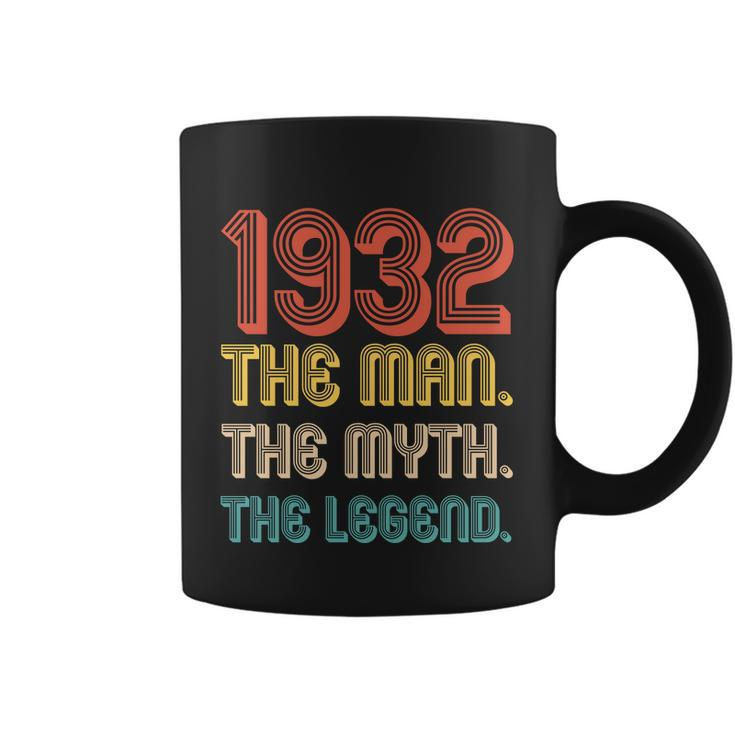 The Man The Myth The Legend 1932 90Th Birthday Coffee Mug