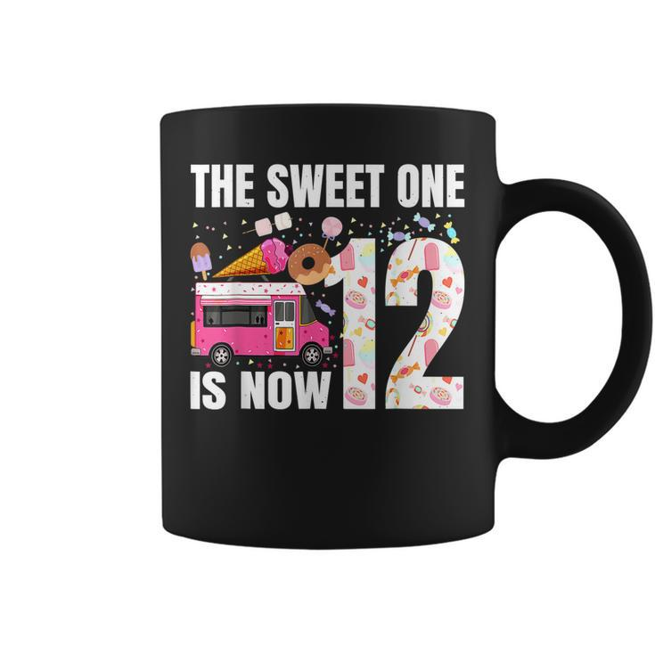 The Sweet One Is Now 12 Years Old 12Th Birthday Ice Cream  Coffee Mug