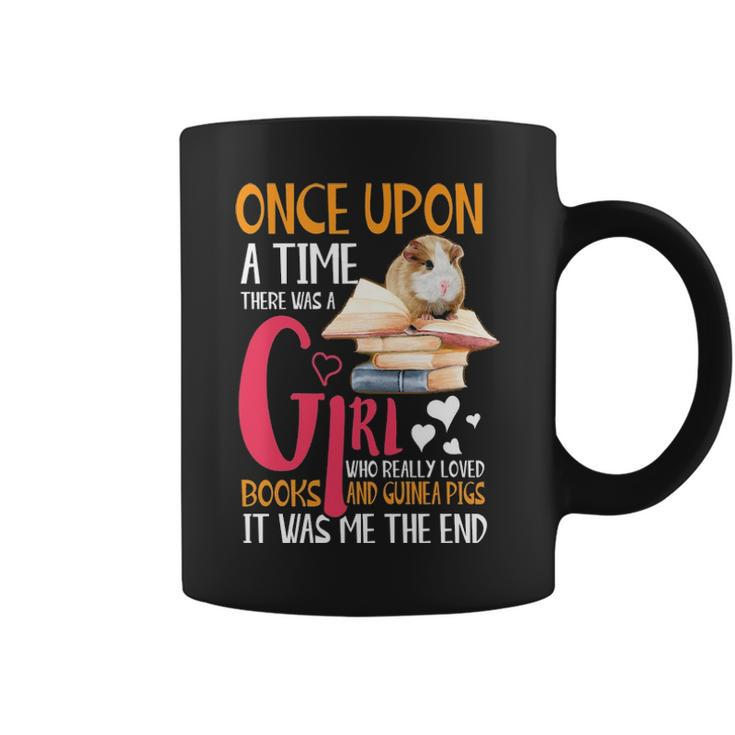 There Was A Girl Who Loved Books Guinea Pigs Book Coffee Mug