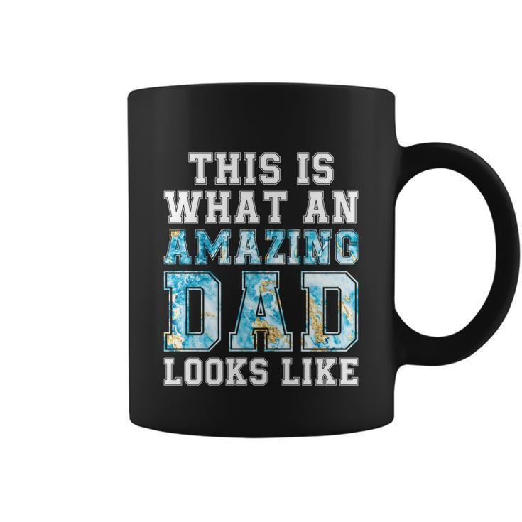 This Is What An Amazing Dad Looks Like Funny Gift Coffee Mug