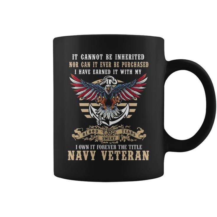 Title Navy Veteran Coffee Mug