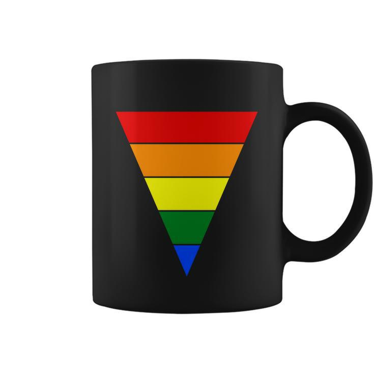Triangular Lgbt Gay Pride Lesbian Bisexual Ally Quote V2 Coffee Mug