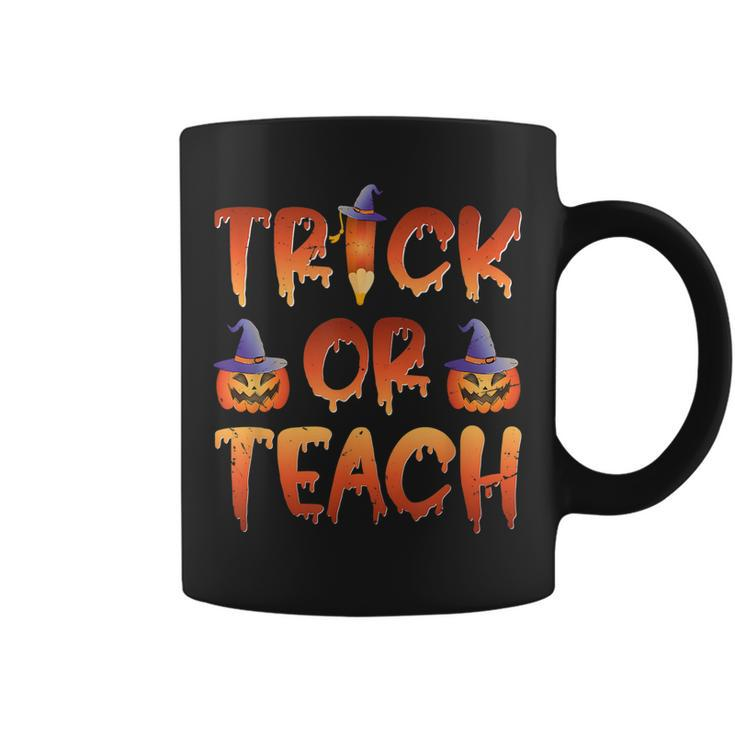 Trick Or Teach  Cute Halloween Costume School Teacher  Coffee Mug