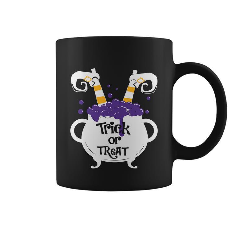 Trick Or Treat Funny Halloween Quote Coffee Mug