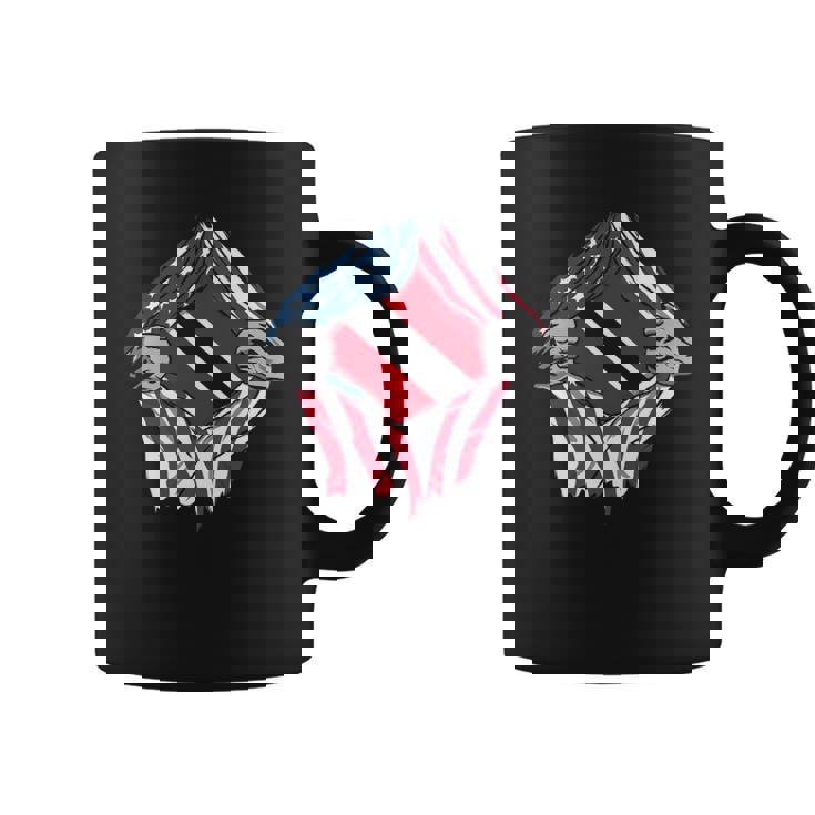 Trinidad And Tobago American Blood Inside Me - Country Flags Coffee Mug