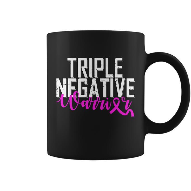 Triple Negative Breast Cancer Warrior Coffee Mug