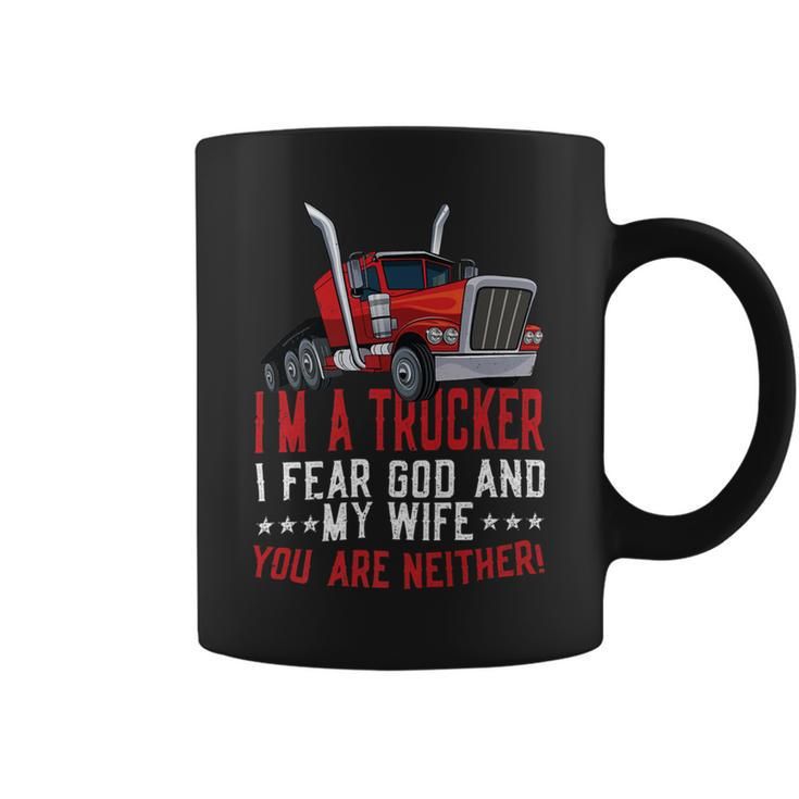 Trucker Trucker Accessories For Truck Driver Diesel Lover Trucker_ V3 Coffee Mug