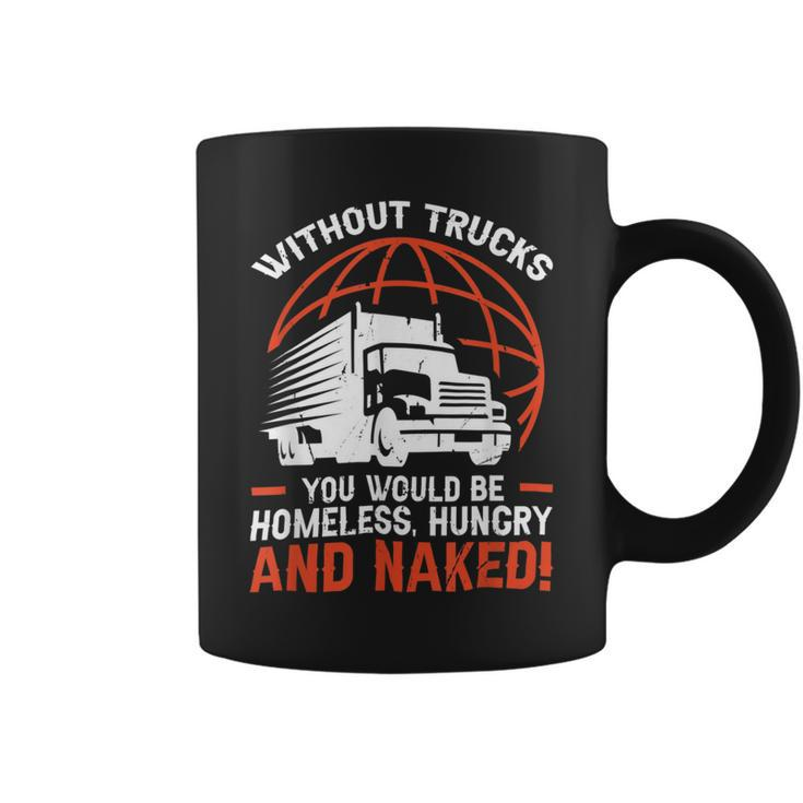 Trucker Trucker Accessories For Truck Driver Motor Lover Trucker_ V10 Coffee Mug