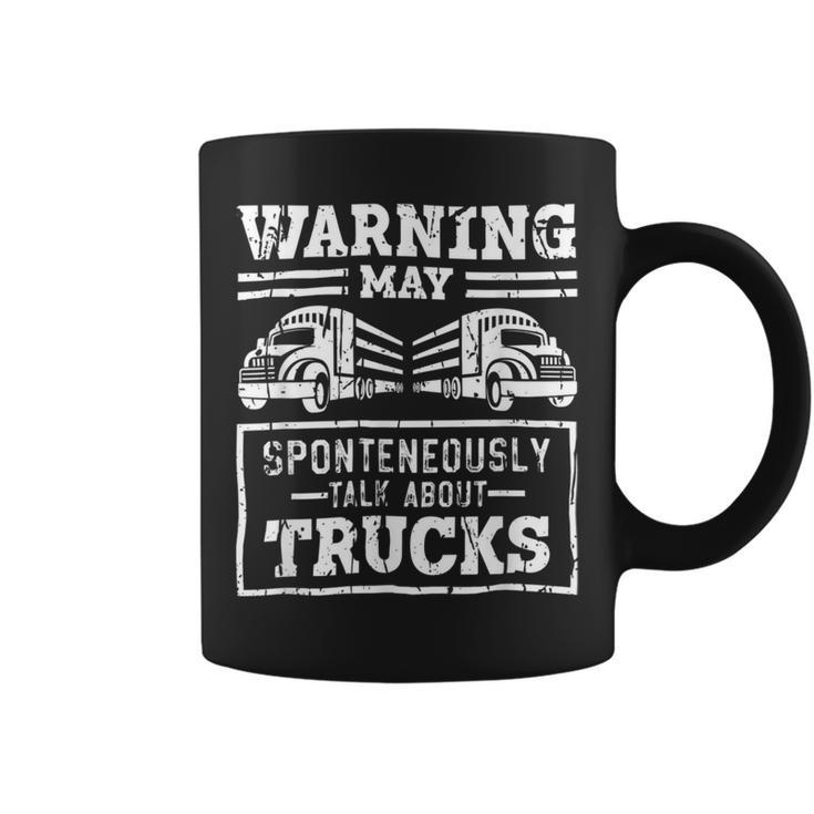 Trucker Trucker Accessories For Truck Driver Motor Lover Trucker_ V19 Coffee Mug