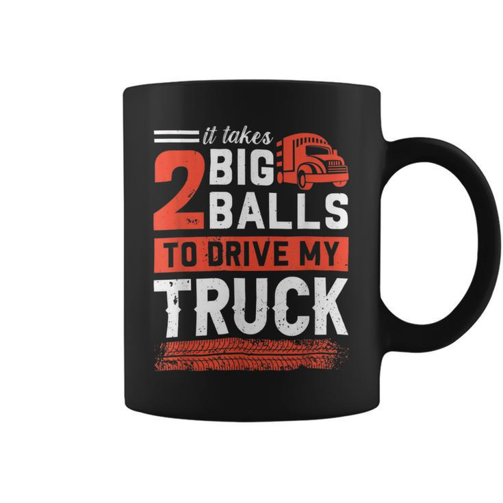 Trucker Trucker Accessories For Truck Driver Motor Lover Trucker_ V20 Coffee Mug