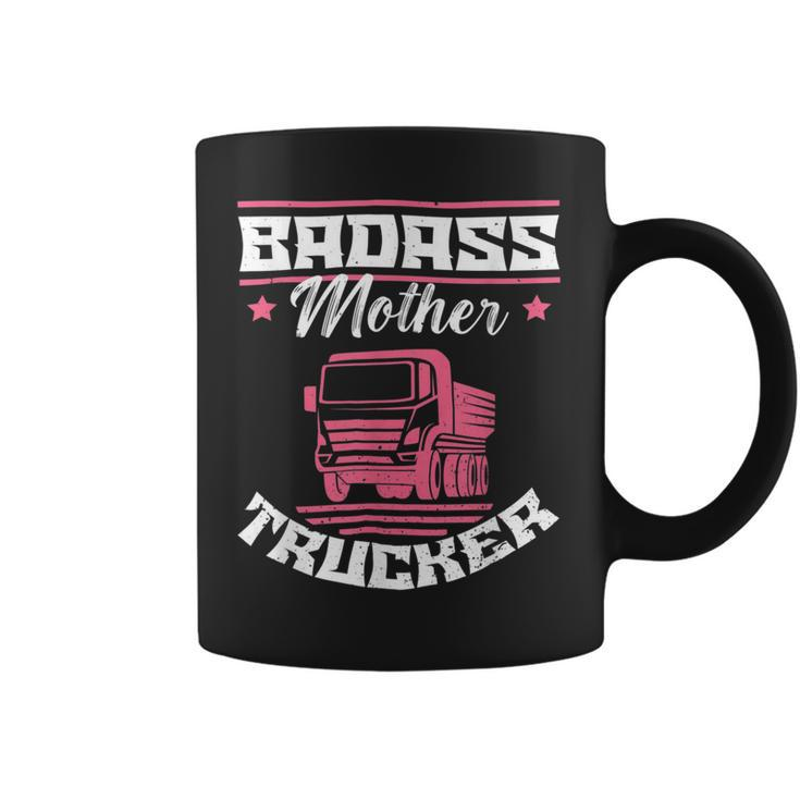 Trucker Trucker Accessories For Truck Driver Motor Lover Trucker_ V27 Coffee Mug