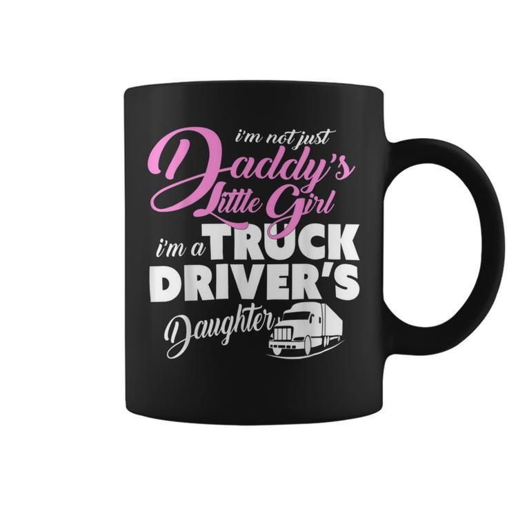 Trucker Trucker Shirts For Children Truck Drivers Daughter T Shirt Coffee Mug