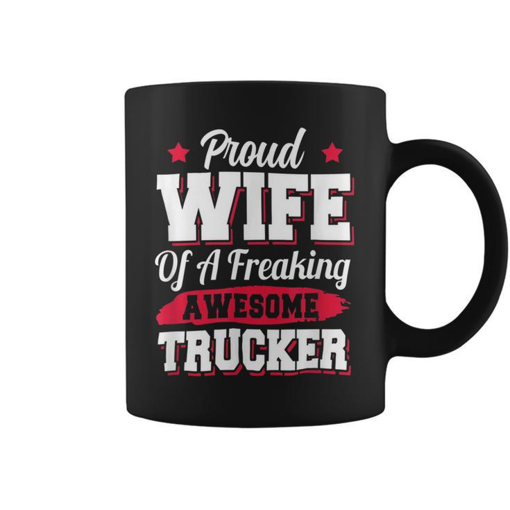 Trucker Trucking Truck Driver Trucker Wife Coffee Mug