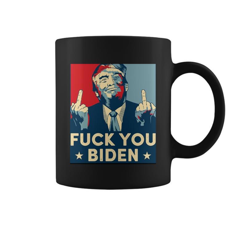 Trump Hope Design Fuck You Biden Tshirt Coffee Mug