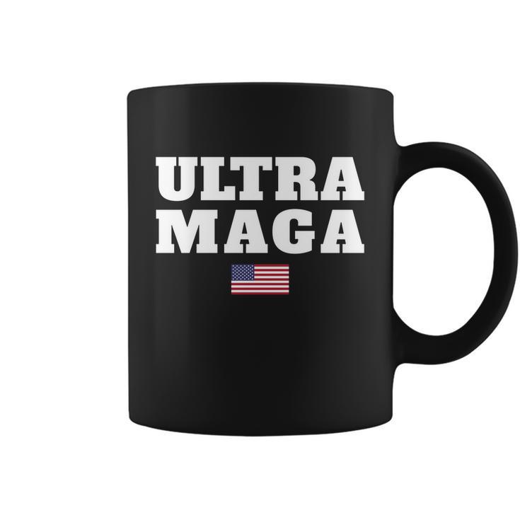 Ultra Maga American Flag V4 Coffee Mug